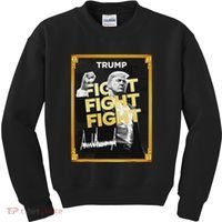 Funny Trump Meme Coin Crypto President Meme Kids Sweatshirt thumb 0