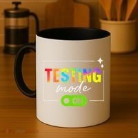 Funny Testing Mode On Motivational Test Day For Teacher Coffee Mug thumb 4