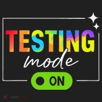 Funny Testing Mode On Motivational Test Day For Teacher Beanie thumb 2