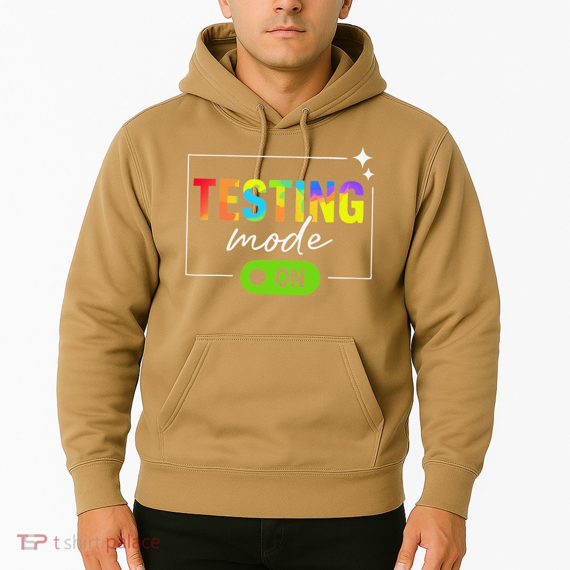 Funny Testing Mode On Motivational Test Day For Teacher Hoodie