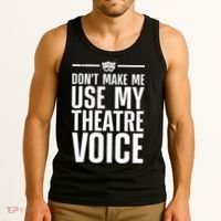 Funny Theatre Musical Theatre Theater Actor Tank Top thumb 3