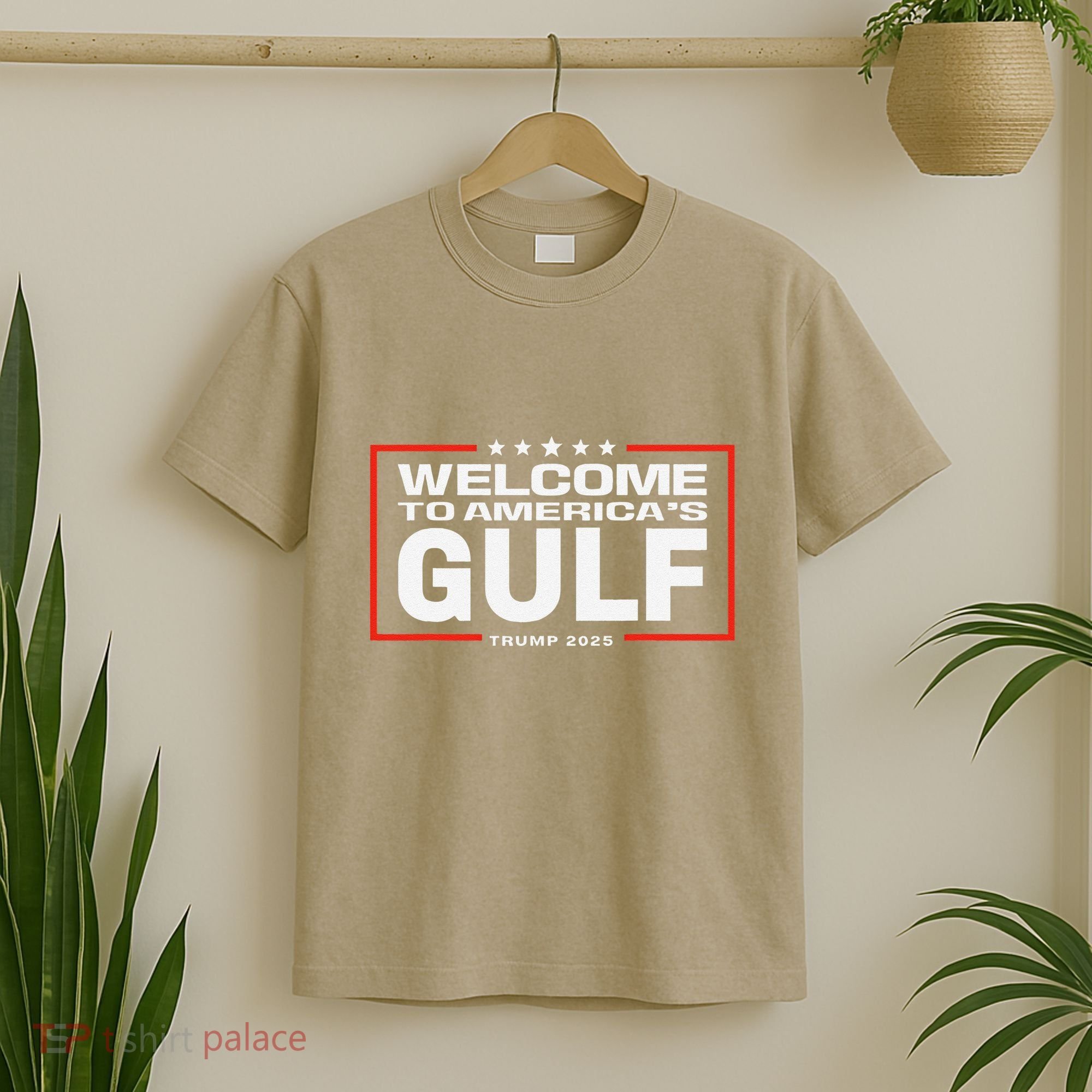 Funny Trump Mexico America Retro Welcome To AmericaS Gulf T-Shirt