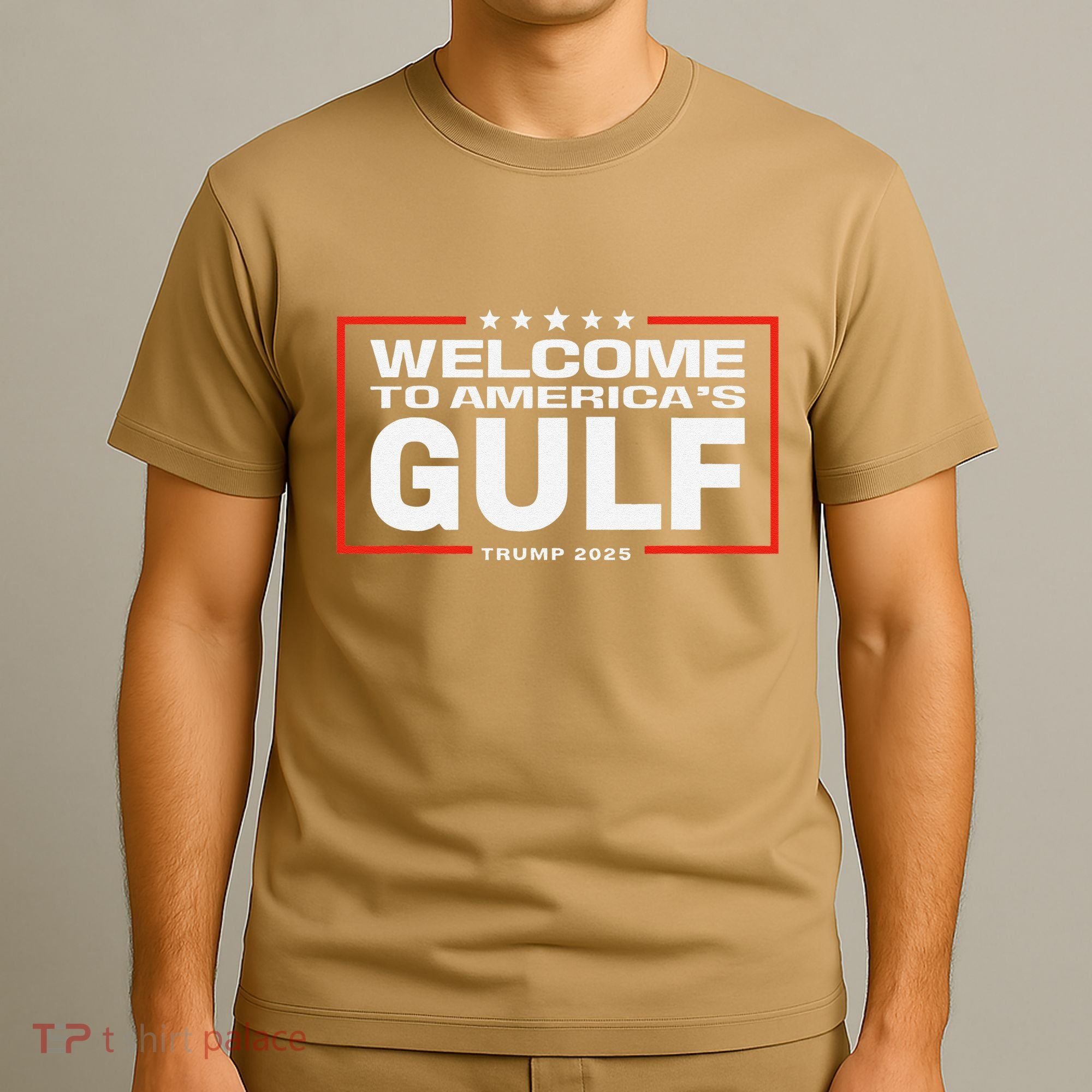 Funny Trump Mexico America Retro Welcome To AmericaS Gulf T-Shirt