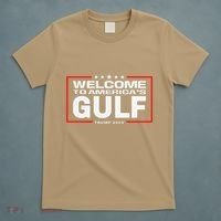 Funny Trump Mexico America Retro Welcome To AmericaS Gulf T-Shirt thumb 5
