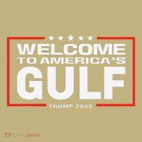 Funny Trump Mexico America Retro Welcome To AmericaS Gulf T-Shirt thumb 7