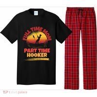 Full Time Mom Part Time Hooker Funny Fishing Pajama Set thumb 0