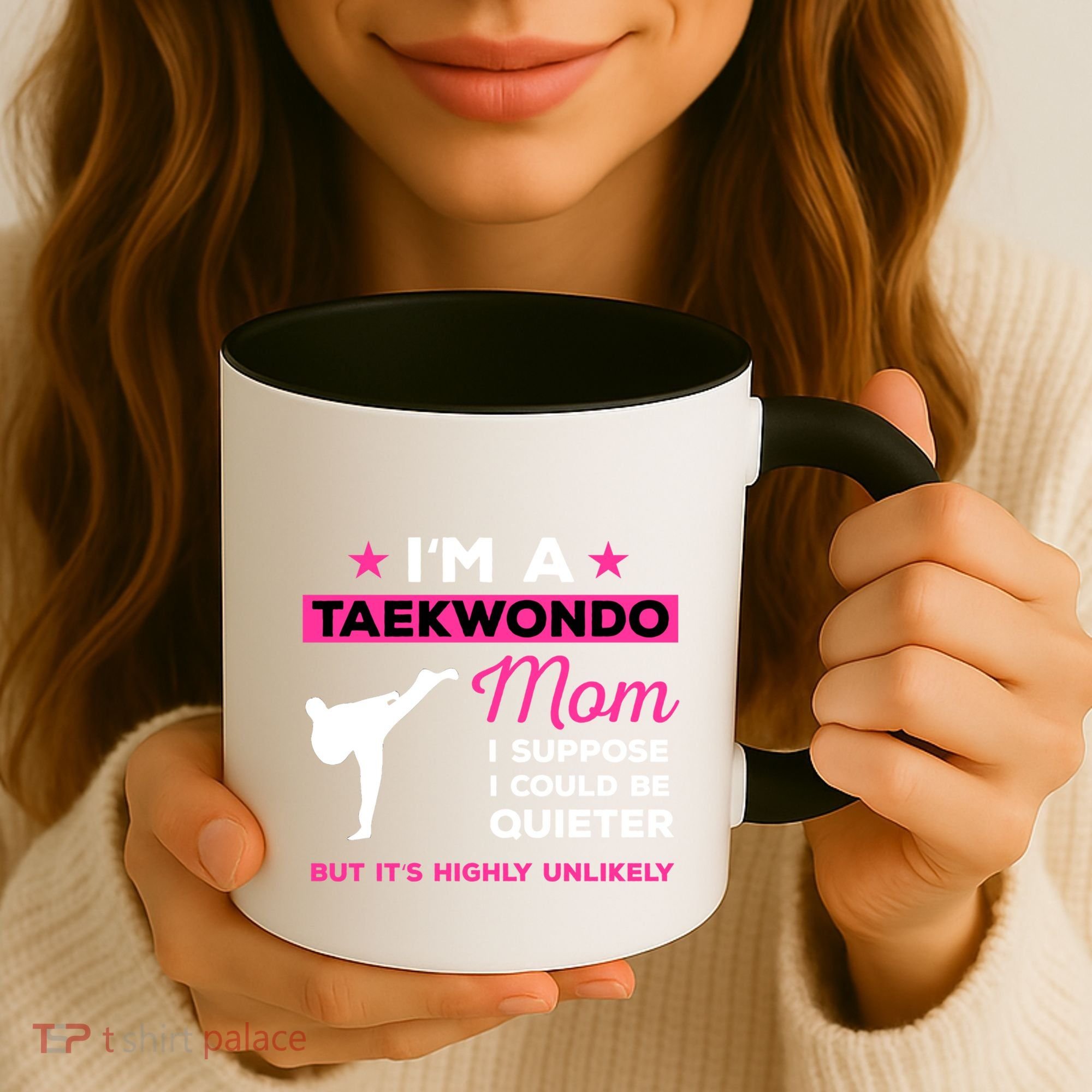 Funny Taekwondo Mom Gift Karate Martial Arts Gift Coffee Mug