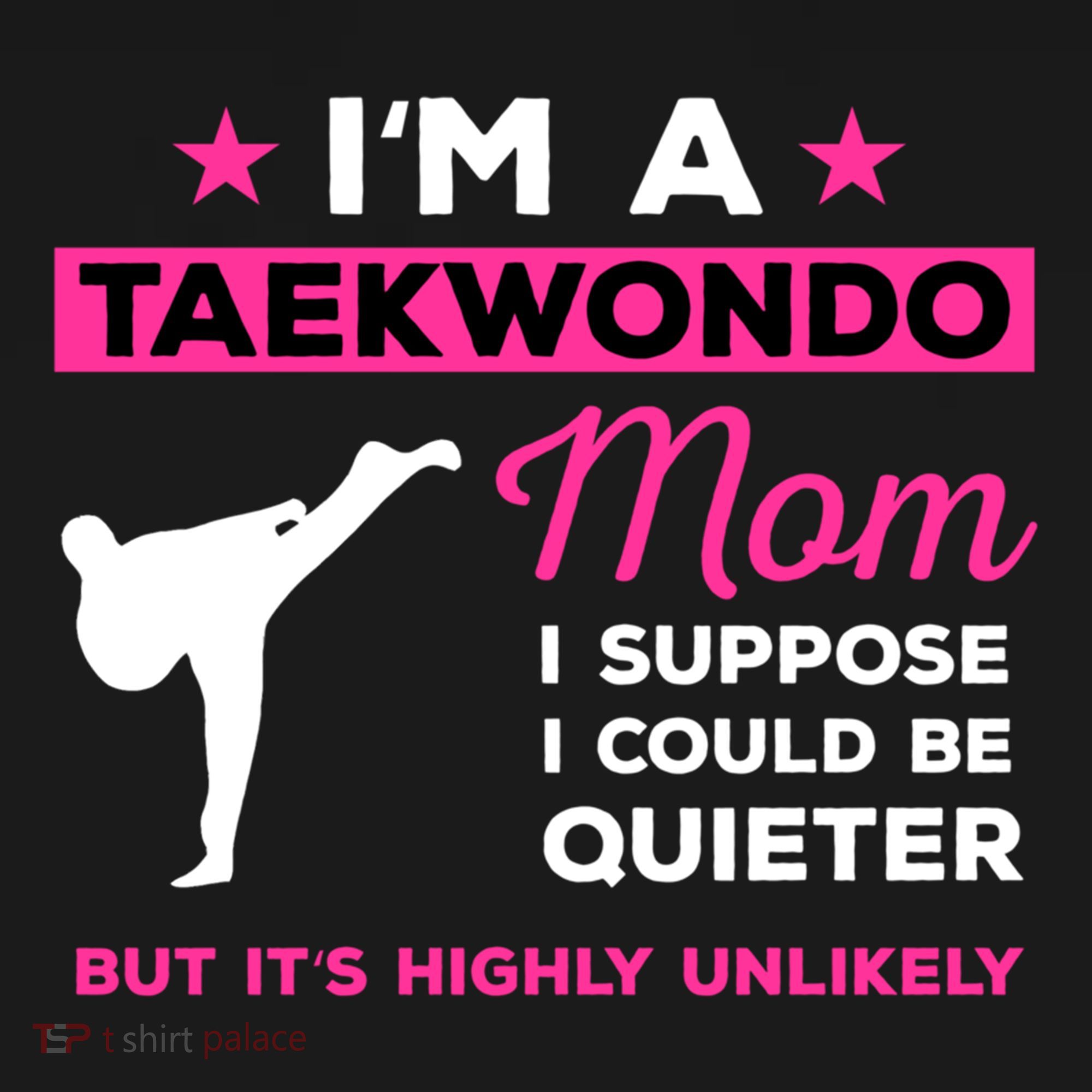 Funny Taekwondo Mom Gift Karate Martial Arts Gift Ornament