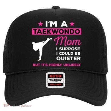 Funny Taekwondo Mom Gift Karate Martial Arts Gift Hat
