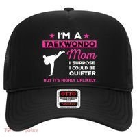 Funny Taekwondo Mom Gift Karate Martial Arts Gift Hat thumb 0