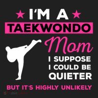 Funny Taekwondo Mom Gift Karate Martial Arts Gift Hat thumb 2