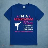 Funny Taekwondo Mom Gift Karate Martial Arts Gift T-Shirt thumb 5