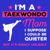Funny Taekwondo Mom Gift Karate Martial Arts Gift Baby Bodysuit thumb 2