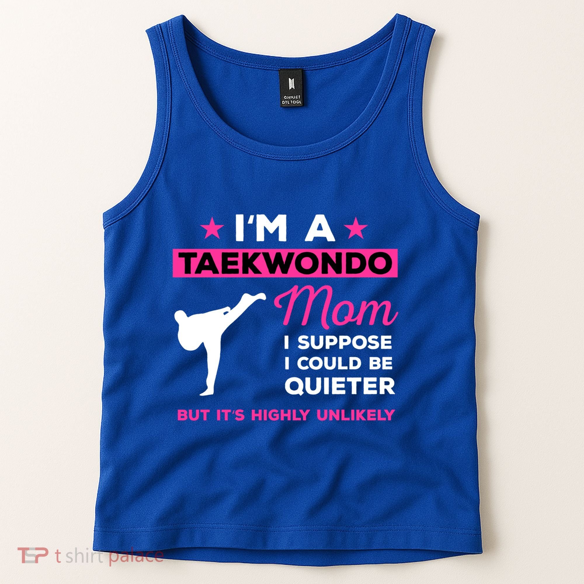 Funny Taekwondo Mom Gift Karate Martial Arts Gift Tank Top