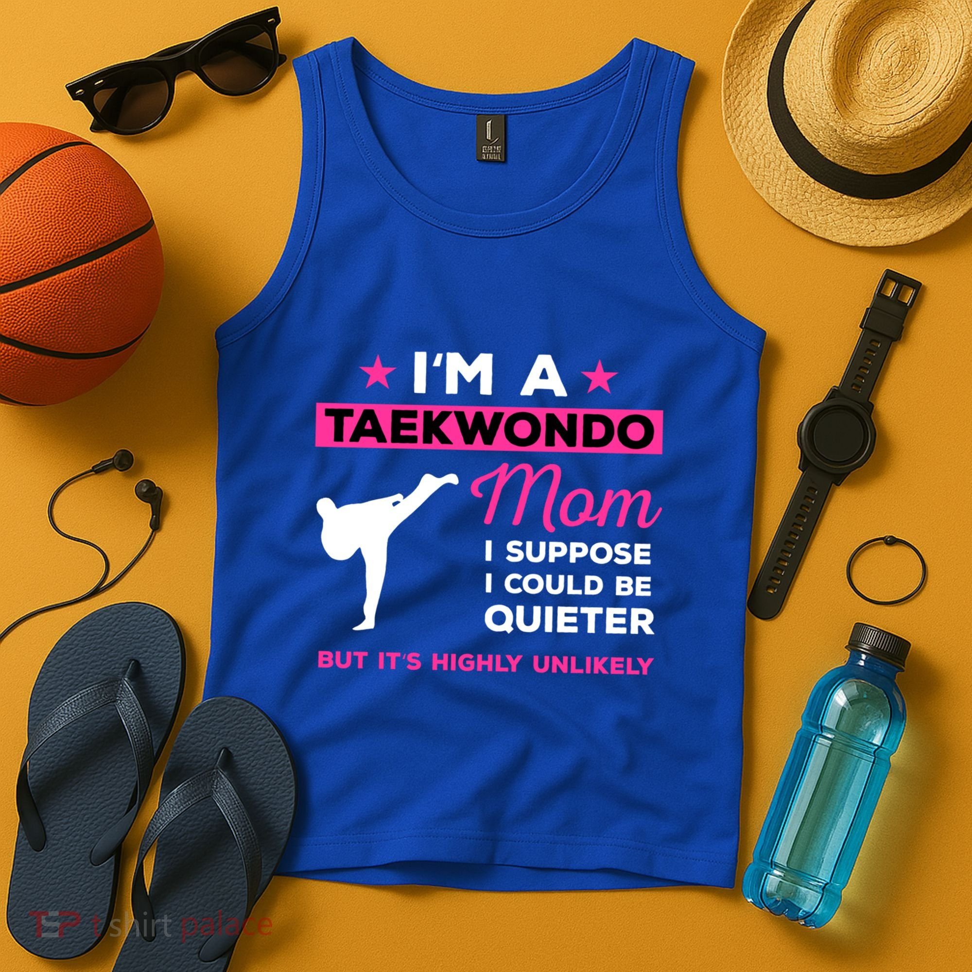 Funny Taekwondo Mom Gift Karate Martial Arts Gift Tank Top
