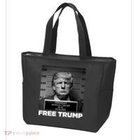 Free Trump Mug Shot Trump Not Guilty MugShot Tote Bag thumb 3