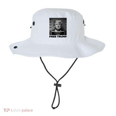 Free Trump Mug Shot Trump Not Guilty MugShot Bucket Hat