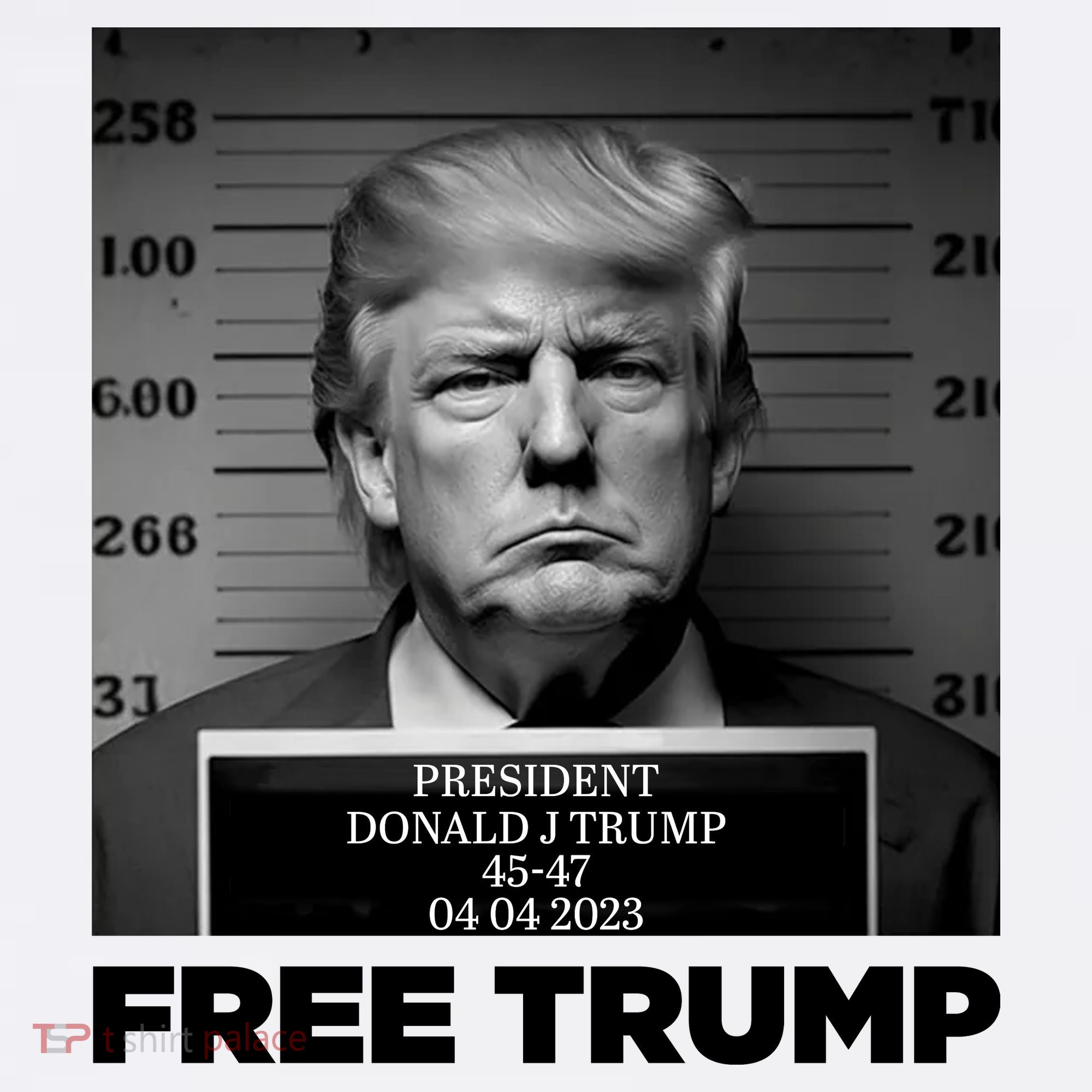 Free Trump Mug Shot Trump Not Guilty MugShot Women's Tank Top