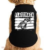 Flat Track Motorcycle Racing Dirt Track Speedway Gift Doggie Tank thumb 0