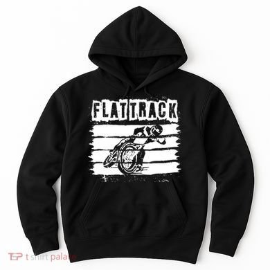 Flat Track Motorcycle Racing Dirt Track Speedway Gift Hoodie