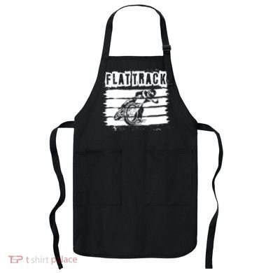 Flat Track Motorcycle Racing Dirt Track Speedway Gift Apron