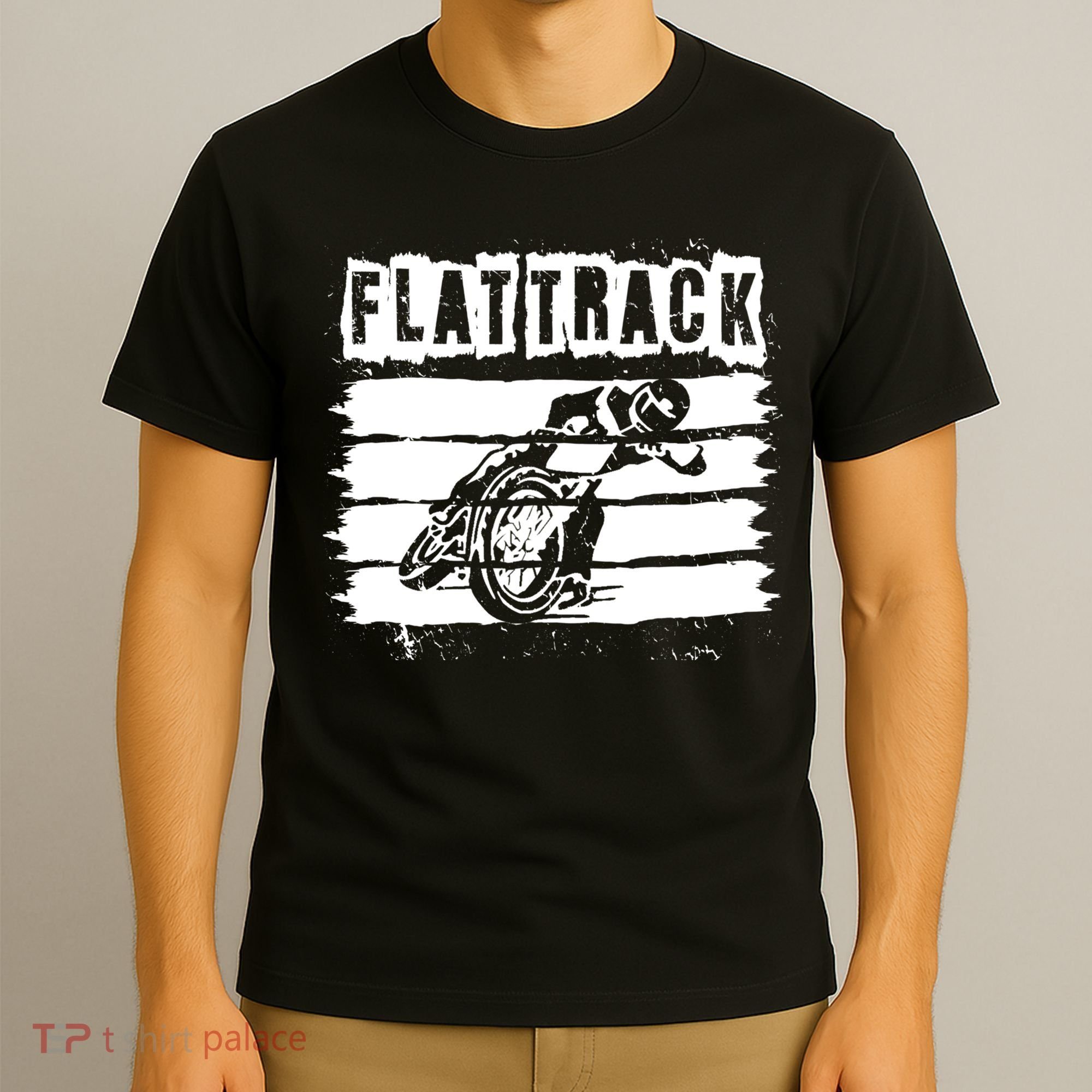 Flat Track Motorcycle Racing Dirt Track Speedway Gift T-Shirt