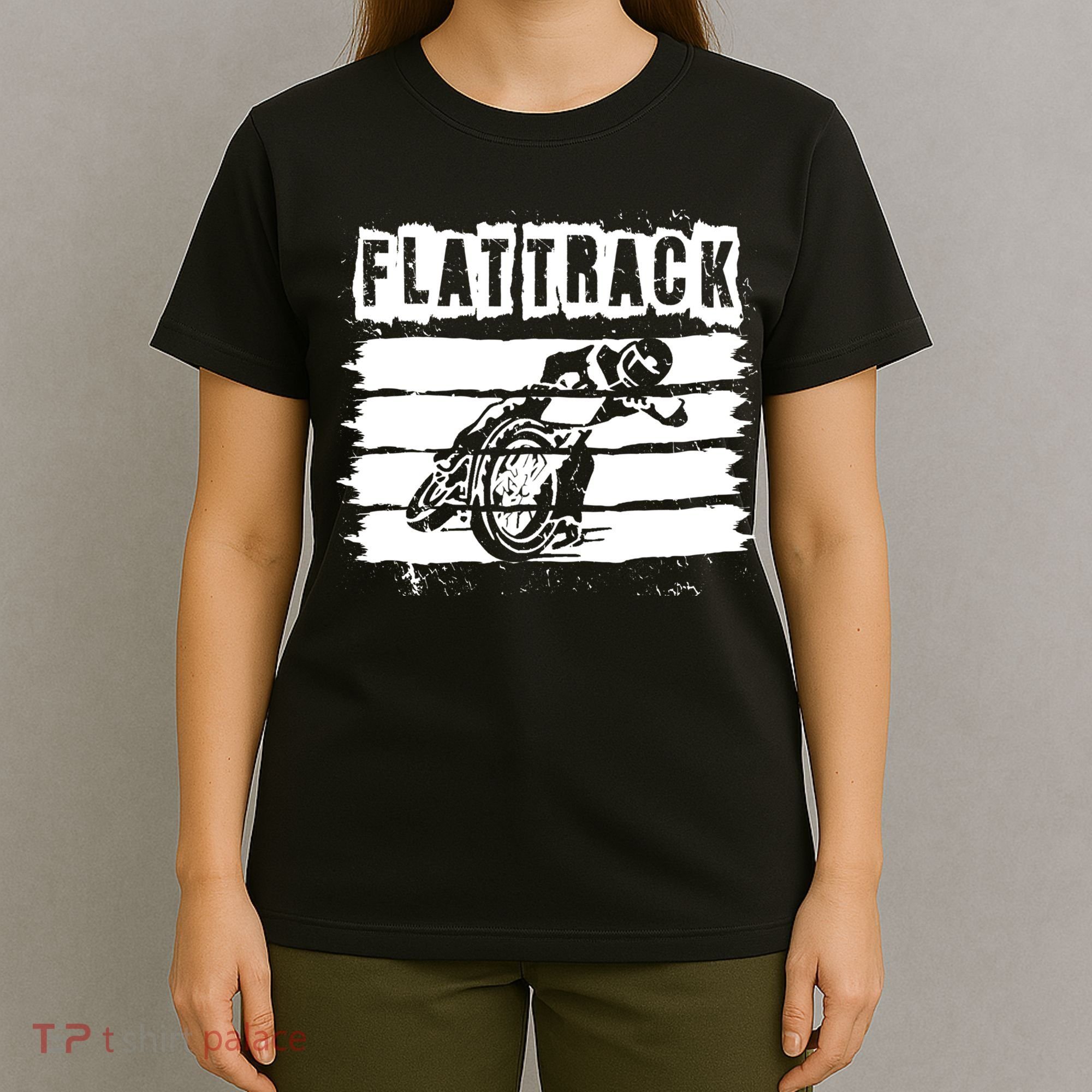 Flat Track Motorcycle Racing Dirt Track Speedway Gift T-Shirt