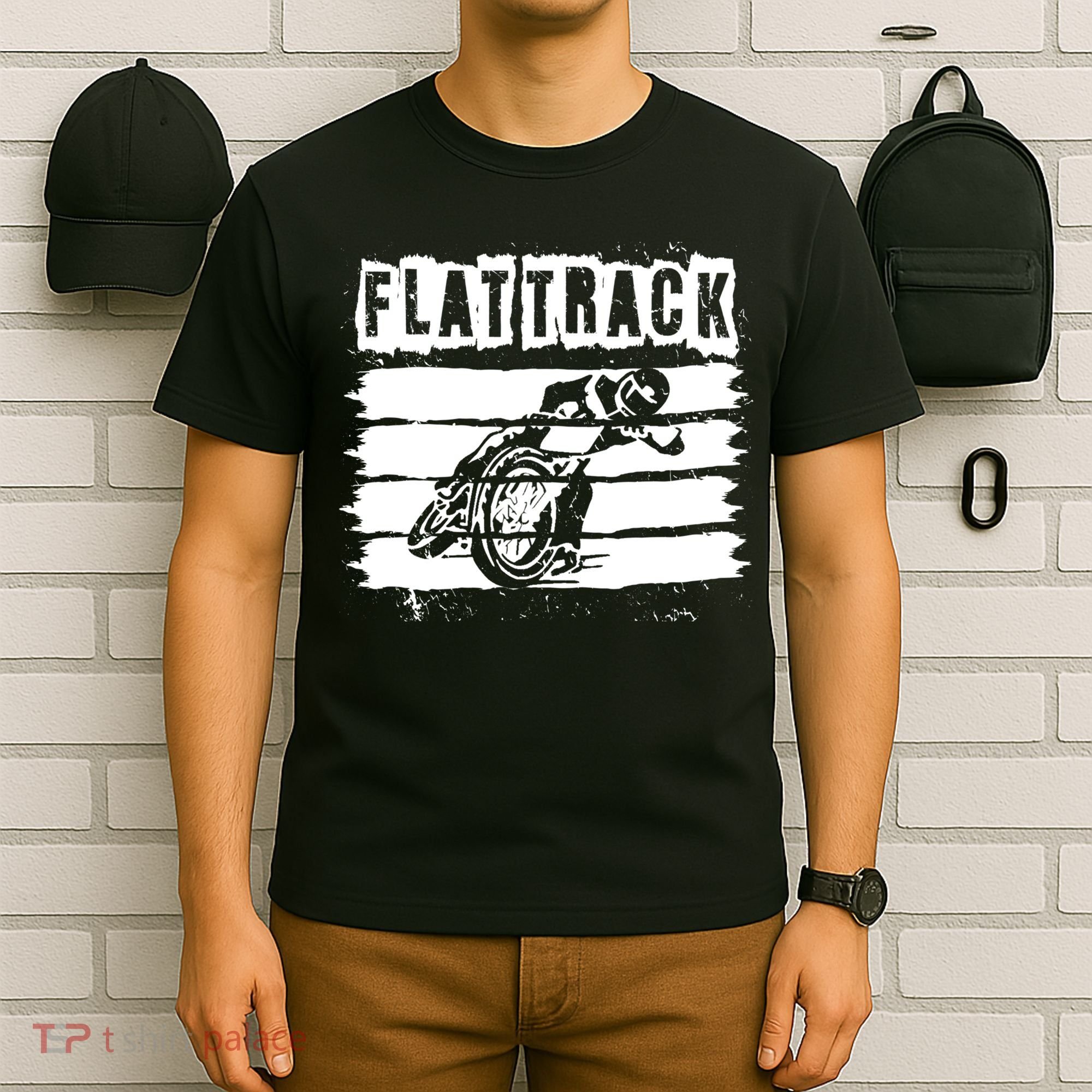 Flat Track Motorcycle Racing Dirt Track Speedway Gift T-Shirt