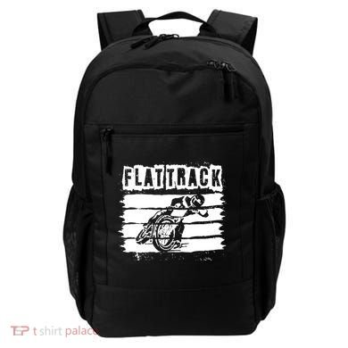 Flat Track Motorcycle Racing Dirt Track Speedway Gift Backpack