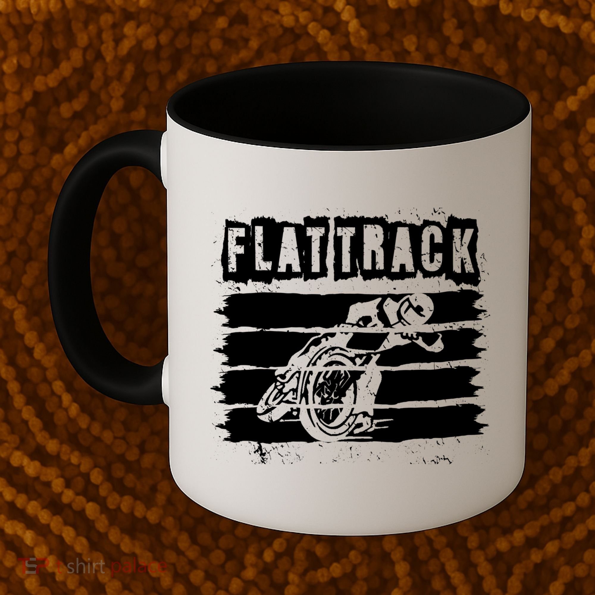 Flat Track Motorcycle Racing Dirt Track Speedway Gift Coffee Mug