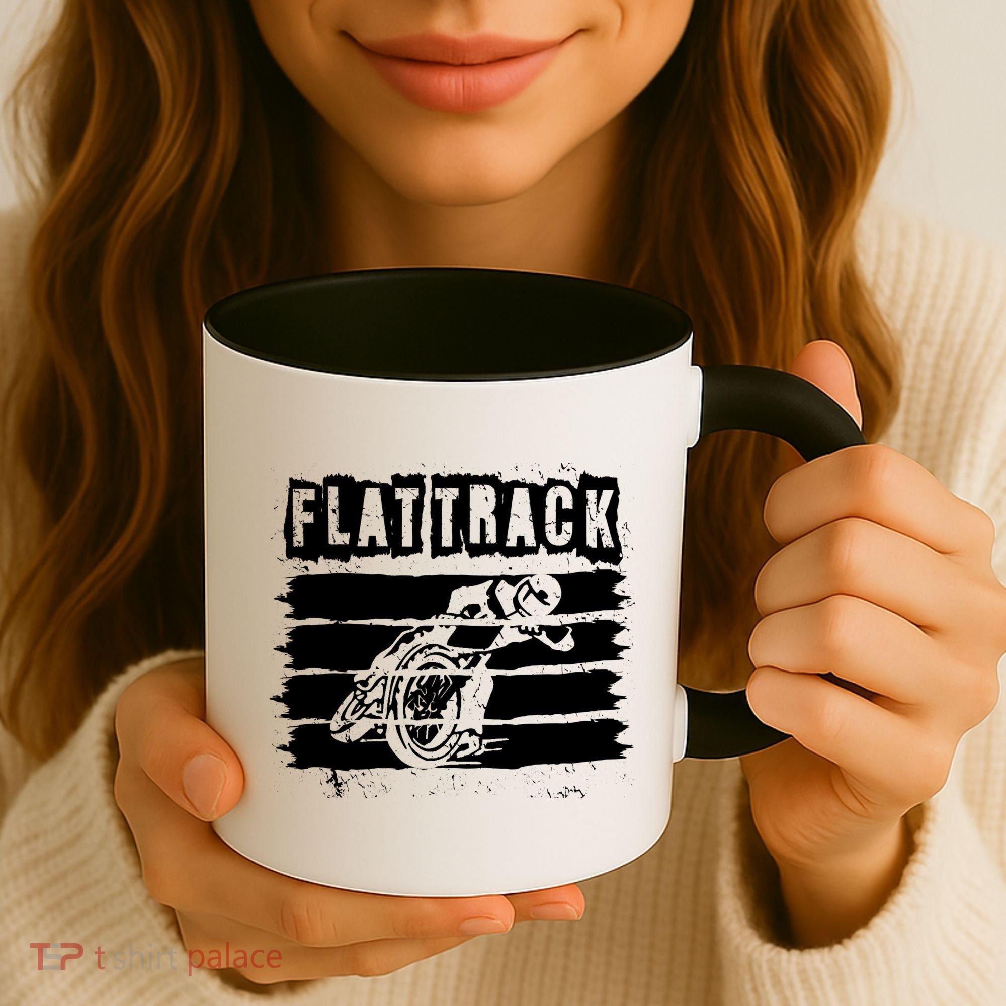 Flat Track Motorcycle Racing Dirt Track Speedway Gift Coffee Mug