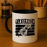 Flat Track Motorcycle Racing Dirt Track Speedway Gift Coffee Mug thumb 4