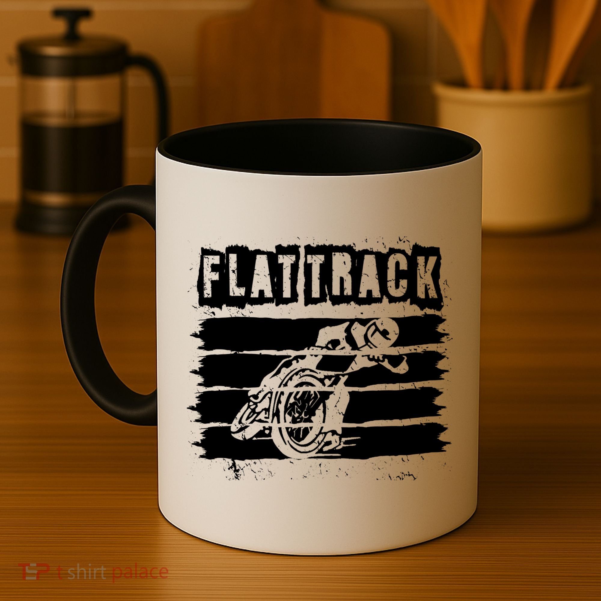 Flat Track Motorcycle Racing Dirt Track Speedway Gift Coffee Mug