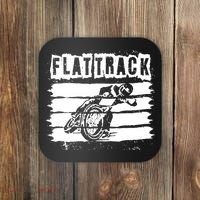 Flat Track Motorcycle Racing Dirt Track Speedway Gift Coaster thumb 0