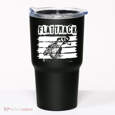 Flat Track Motorcycle Racing Dirt Track Speedway Gift Tumbler
