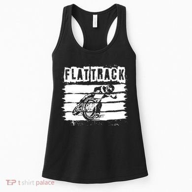 Flat Track Motorcycle Racing Dirt Track Speedway Gift Women's Tank Top