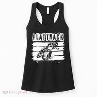 Flat Track Motorcycle Racing Dirt Track Speedway Gift Women's Tank Top thumb 0