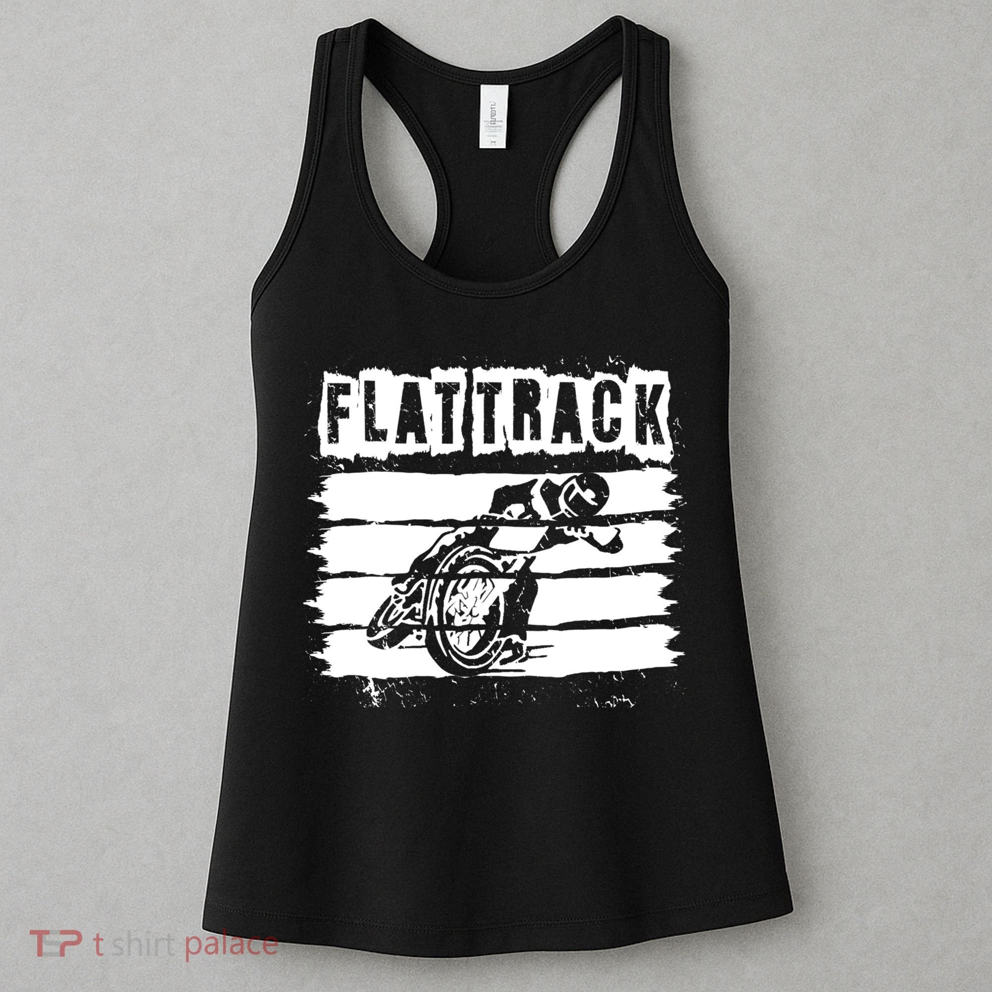 Flat Track Motorcycle Racing Dirt Track Speedway Gift Women's Tank Top