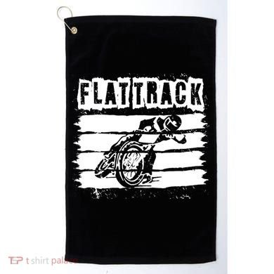 Flat Track Motorcycle Racing Dirt Track Speedway Gift Golf Towel