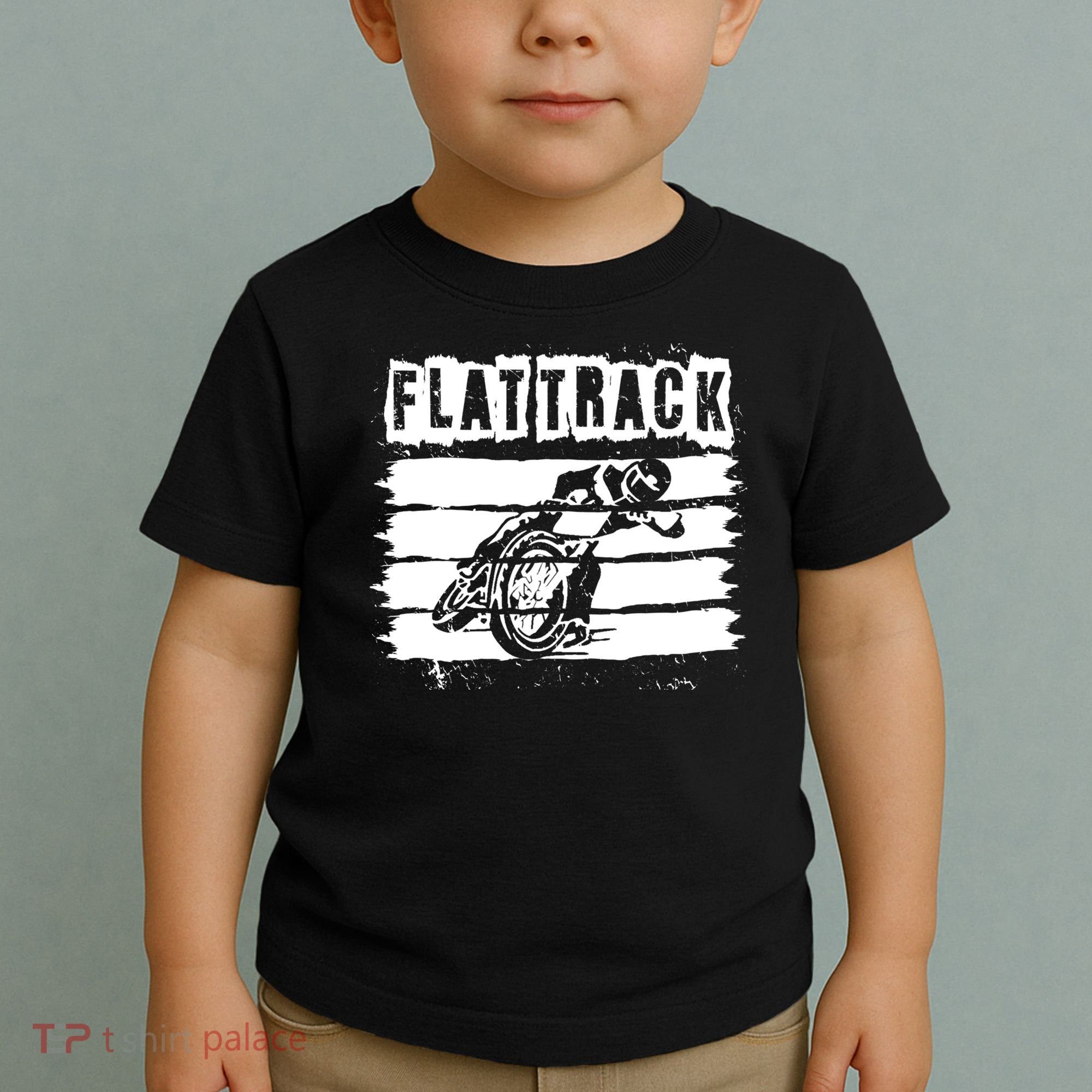 Flat Track Motorcycle Racing Dirt Track Speedway Gift Toddler T-Shirt