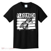 Flat Track Motorcycle Racing Dirt Track Speedway Gift Kids T-Shirt thumb 0