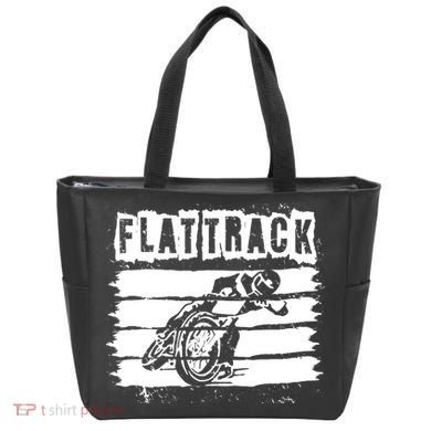 Flat Track Motorcycle Racing Dirt Track Speedway Gift Tote Bag