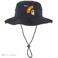 Funny Turkey Moo Cow Thanksgiving Bucket Hat thumb 0