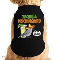 Funny Tequila Mockingbird Doggie Tank thumb 0
