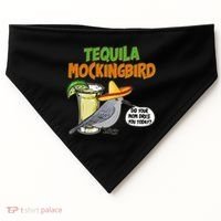 Funny Tequila Mockingbird USA-Made Doggie Bandana thumb 0