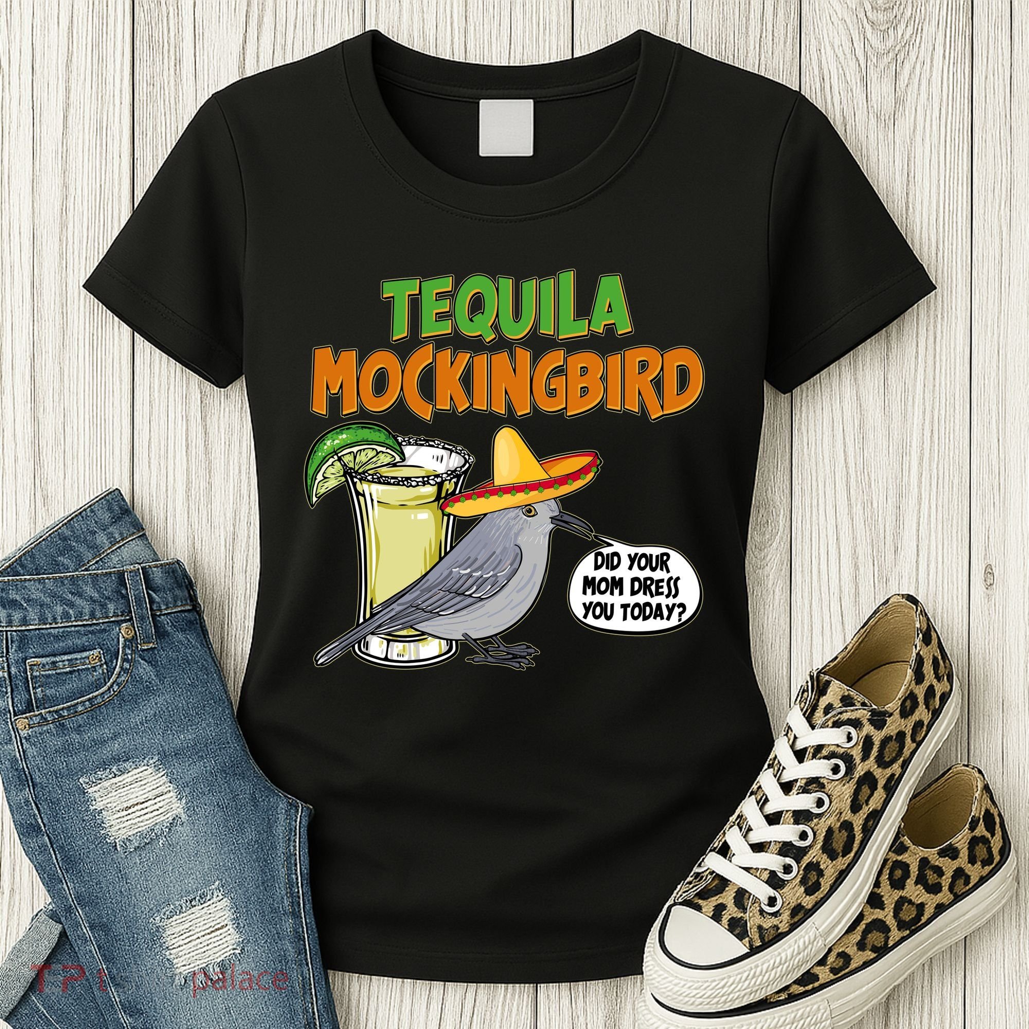 Funny Tequila Mockingbird Women's T-Shirt