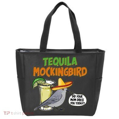 Funny Tequila Mockingbird Tote Bag