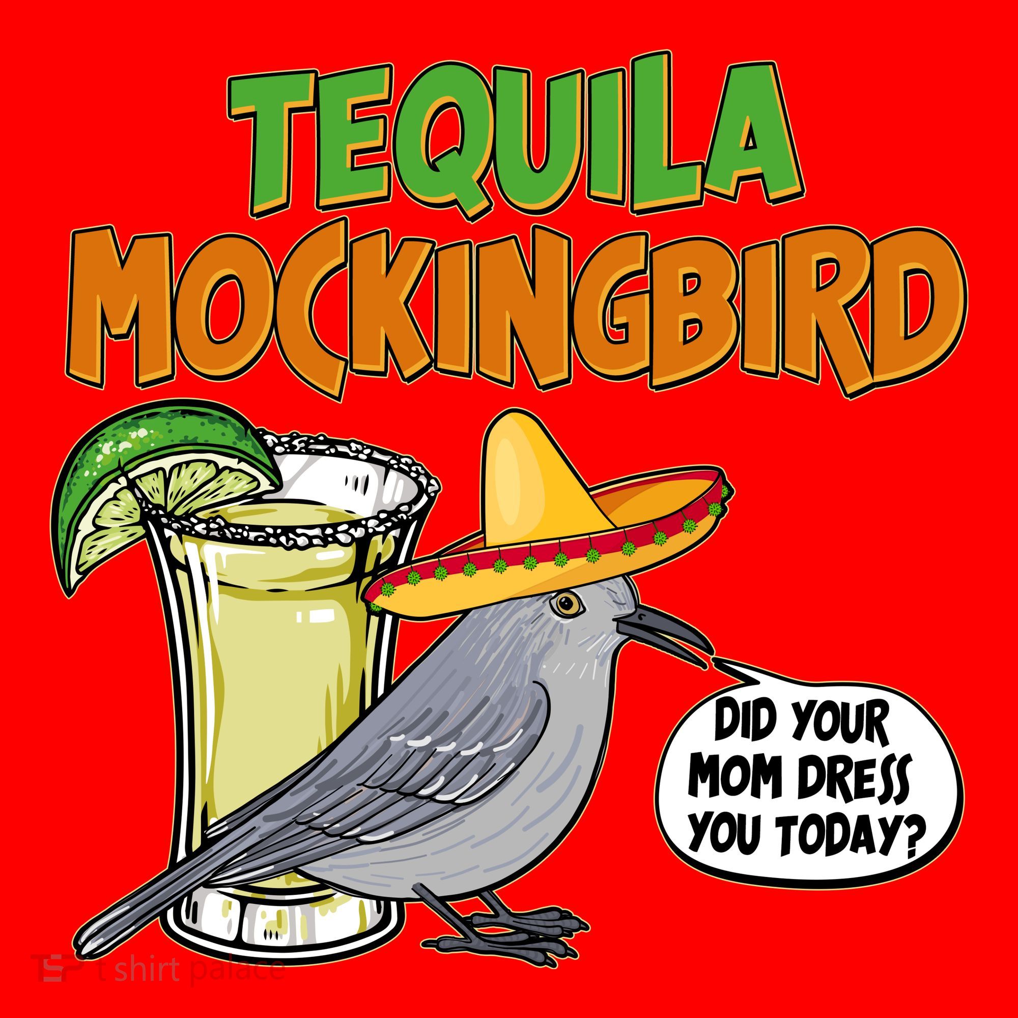 Funny Tequila Mockingbird Santa Hat