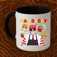Funny Trump Mac Daddy Maga Trump Fries Coffee Mug thumb 2