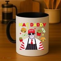 Funny Trump Mac Daddy Maga Trump Fries Coffee Mug thumb 4